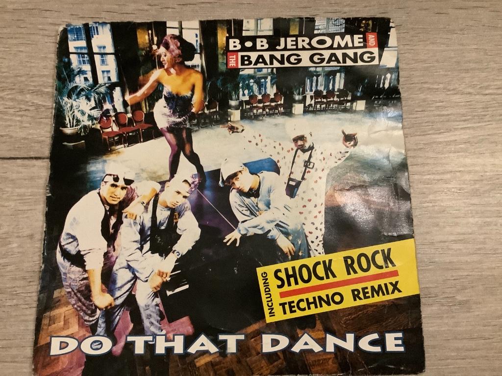 Single vinyle B.B. Jerome and the Gang Bang (Shock Rock), Enlèvement ou Envoi, Comme neuf, Hip-hop et Rap