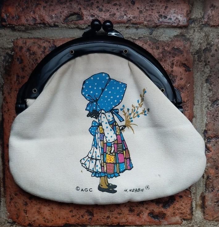 Vintage Holly Hobbie tasje -  jaren 70, Verzamelen, Retro, Ophalen of Verzenden