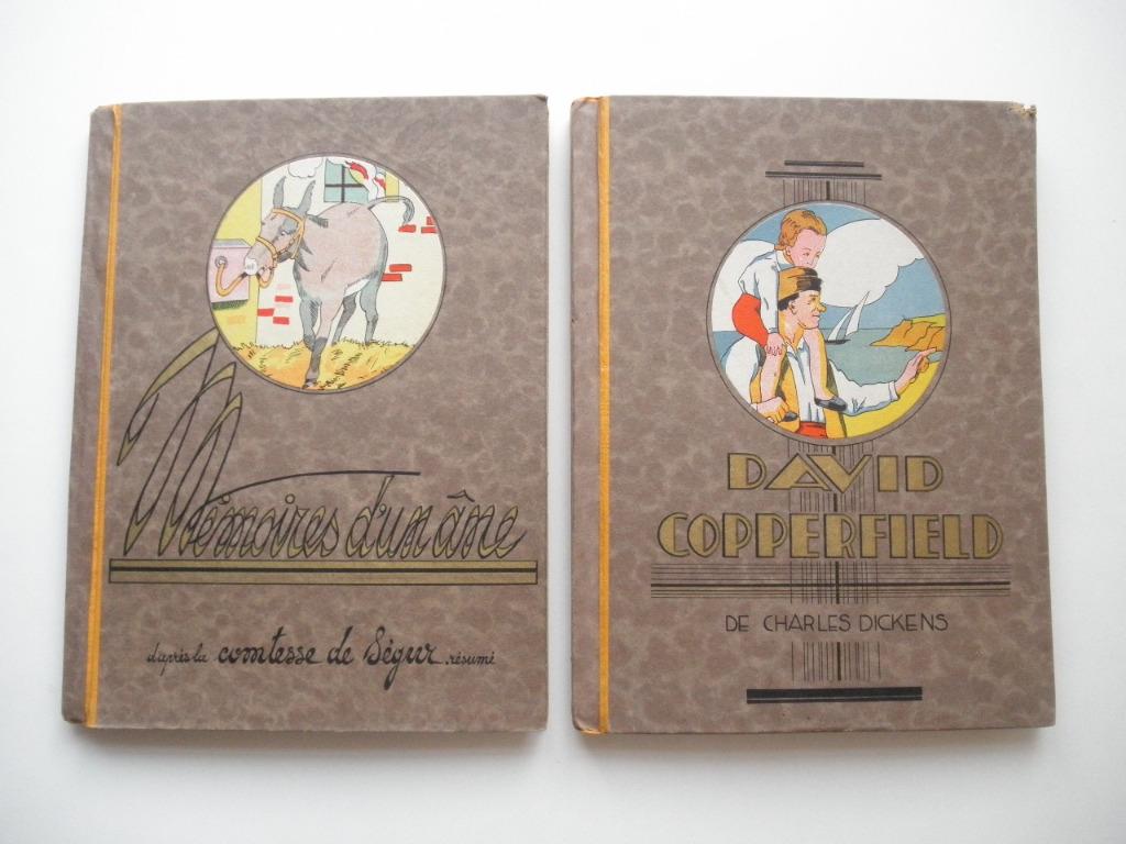 1937 albums illustrés Charles Dickens + La comtesse de Ségur, België, Dickens - Ségur, Ophalen, Gelezen