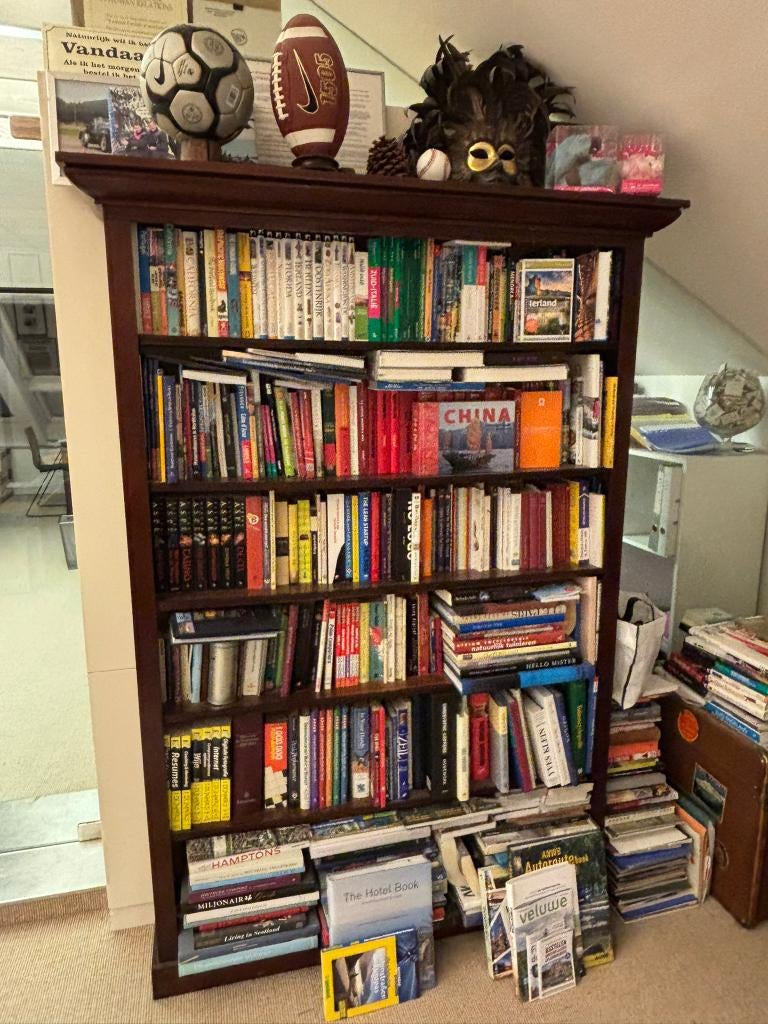 bibliothèque Anglaise Acajou - antique, Enlèvement
