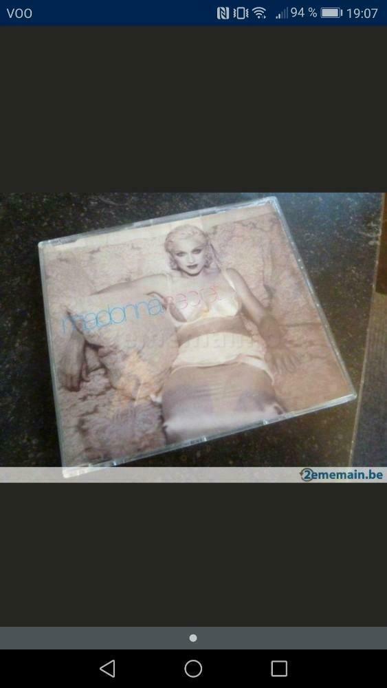 Madonna Secret, Enlèvement, Comme neuf