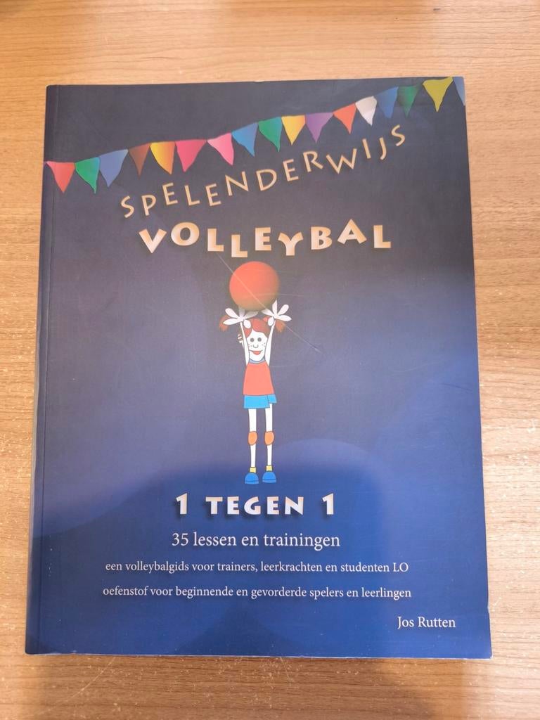 Jos Rutten - spelenderwijs volleybal, Boeken, Ophalen of Verzenden, Nieuw