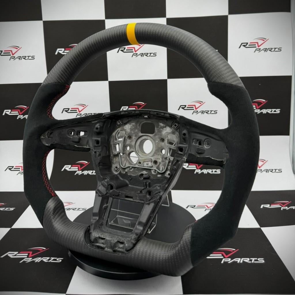 Audi A6 A7 kaal stuur alcantara matte carbon Q8 Etron, Auto-onderdelen, Ophalen of Verzenden, Audi