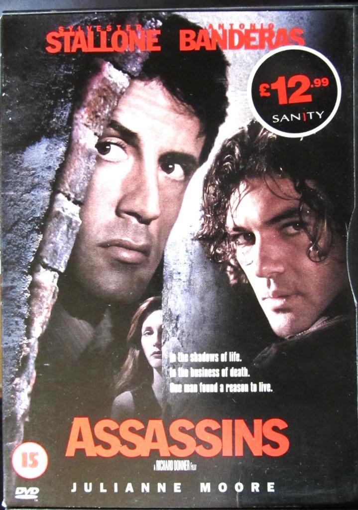 DVD ACTIE- ASSASSINS (SYLVESTER STALLONE- ANTONIO BANDERAS), Tous les âges, Enlèvement ou Envoi, Comme neuf, Thriller d'action