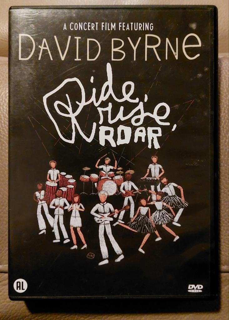 DVD - DAVID BYRNE - TALKING HEADS - RIDE , RISE , ROAR, Alle leeftijden, Ophalen of Verzenden, Zo goed als nieuw