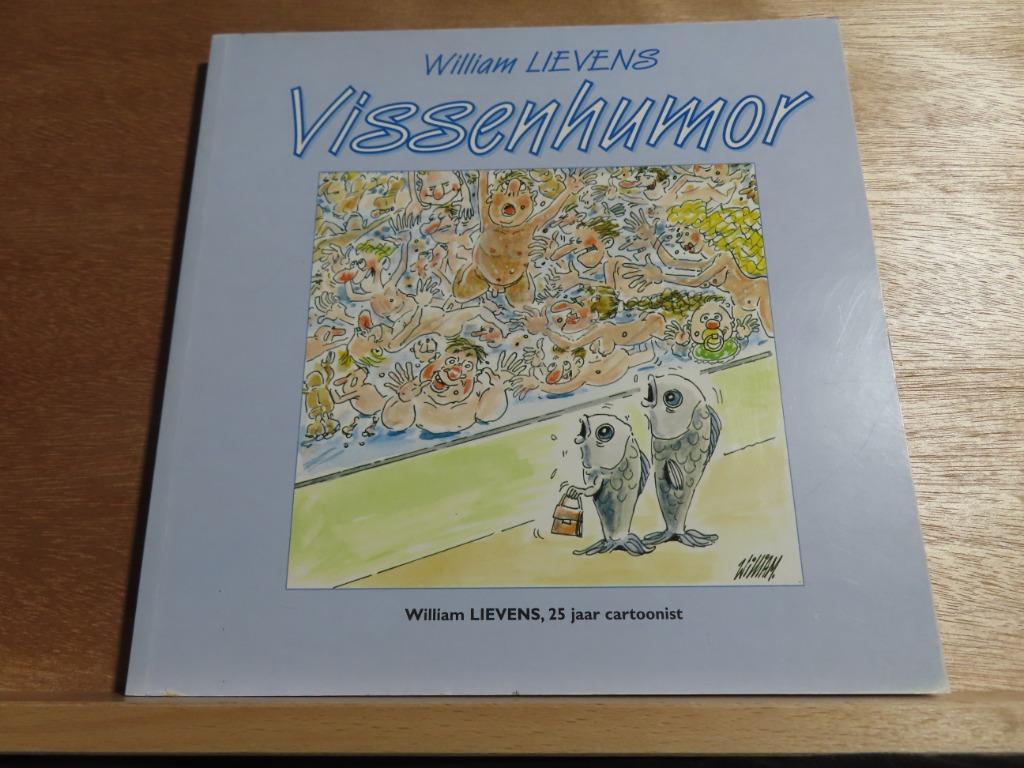 William Lievens – Vissenhumor Uitgegeven tgv. De viering van, Comme neuf, Cartoons ou Dessins humoristiques, Enlèvement ou Envoi