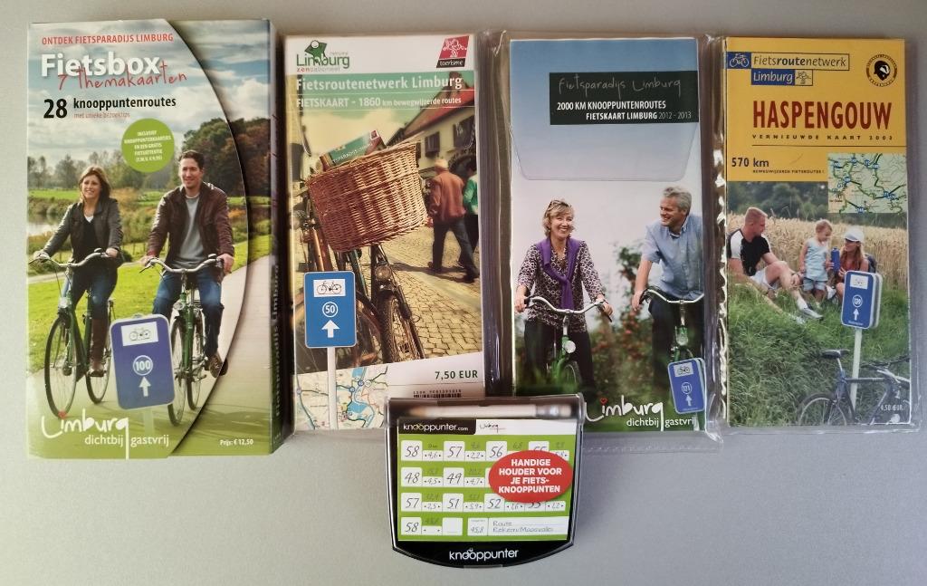 Fietsroutenetwerk kaarten met houder *NIEUW*, Ophalen of Verzenden, Nieuw