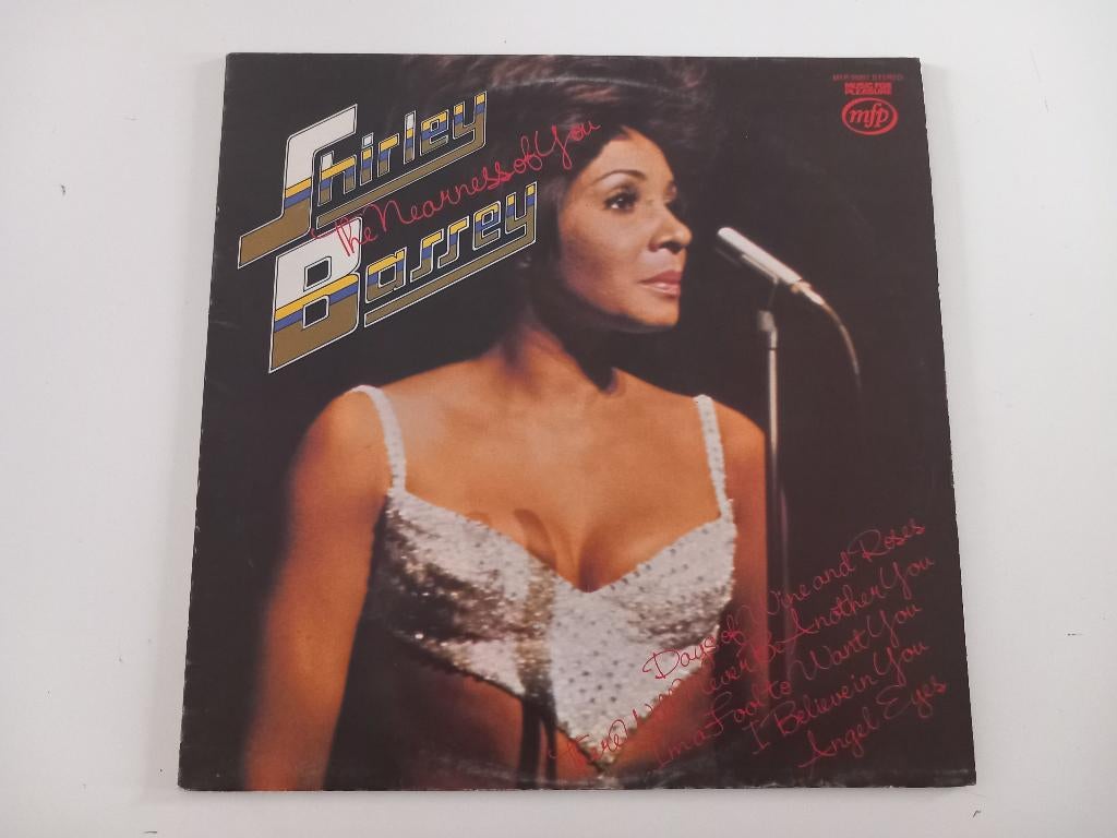 LP vinyle Shirley Bassey The Nearness of You Jazz Soul Pop, Enlèvement ou Envoi, 12 pouces, Jazz