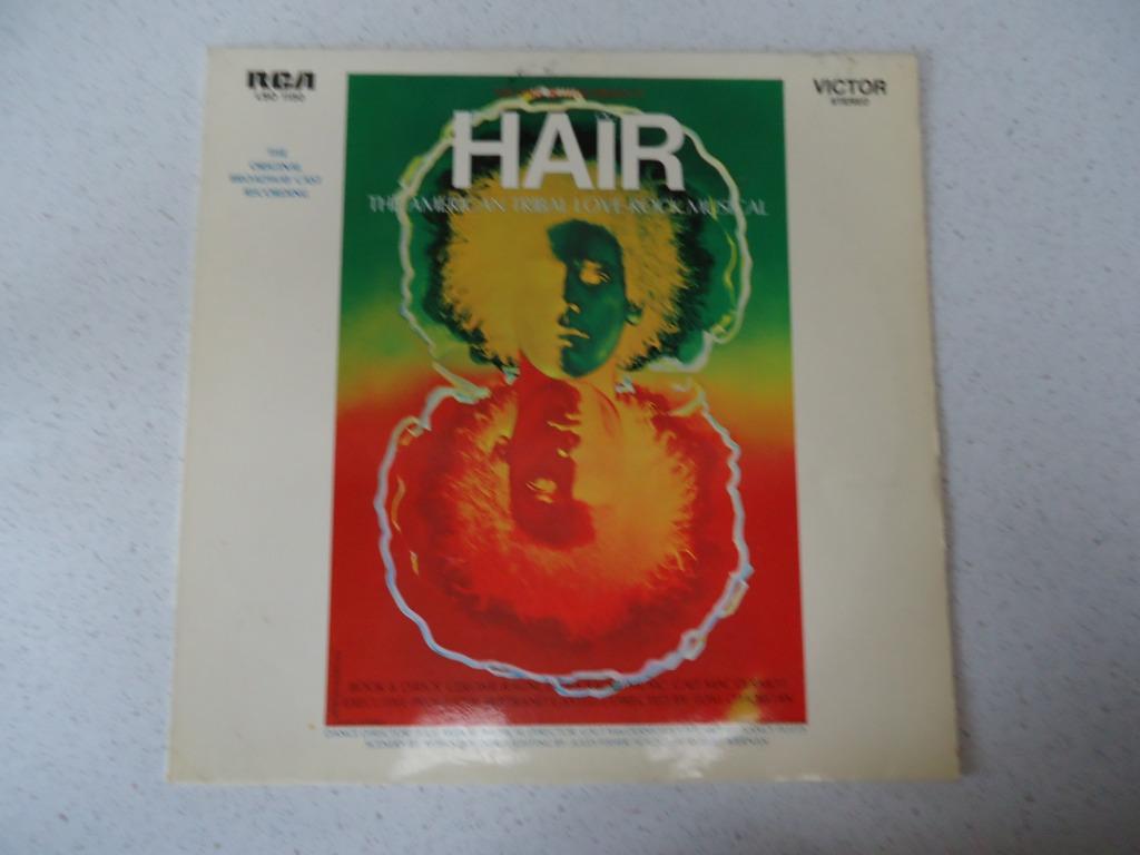 LP The Original Braodway Cast Recording "Hair" anno 1968., Ophalen of Verzenden, Gebruikt, 12 inch