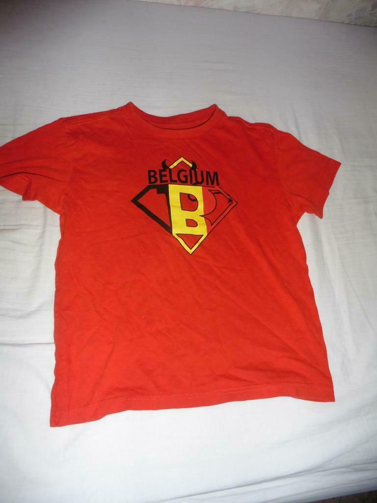 T-shirt Diable Rouge (Enfants), Enlèvement ou Envoi, Comme neuf, Garçon ou Fille, Autres types