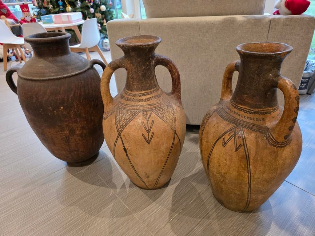 3 Jarres à vendre, Enlèvement, Utilisé