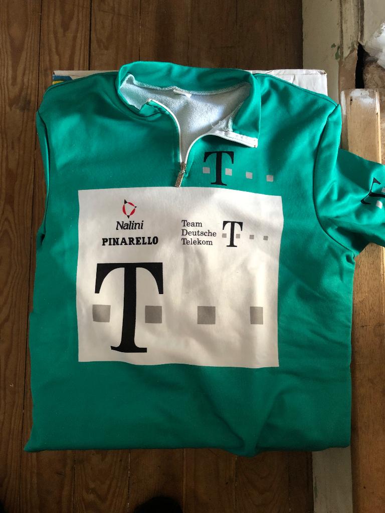groene trui T mobile Nalini, Enlèvement, Utilisé, Vêtements