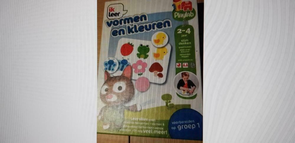 Nieuw spel- ik leer vormen en kleuren, Ophalen, Nieuw