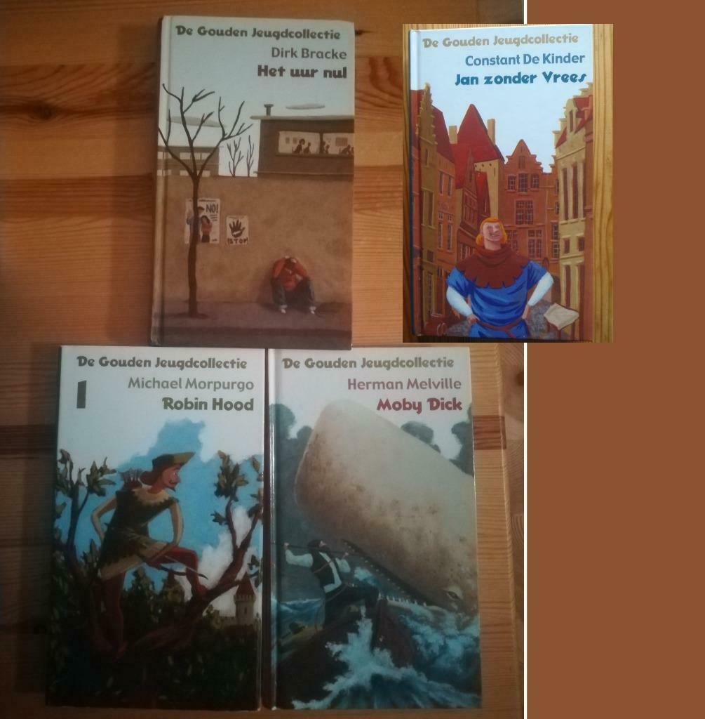 Uit Gouden jeugdcollectie: 4 verschillende titels, Enlèvement ou Envoi, Utilisé