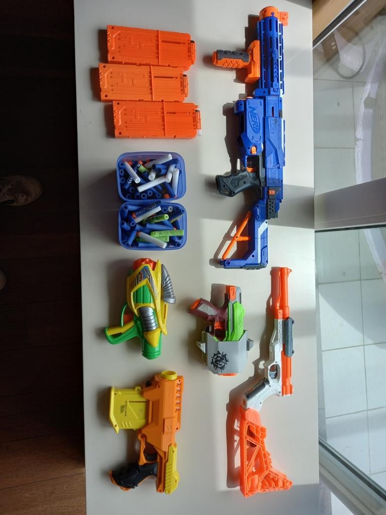 Nerf pistolen, Enlèvement ou Envoi, Comme neuf