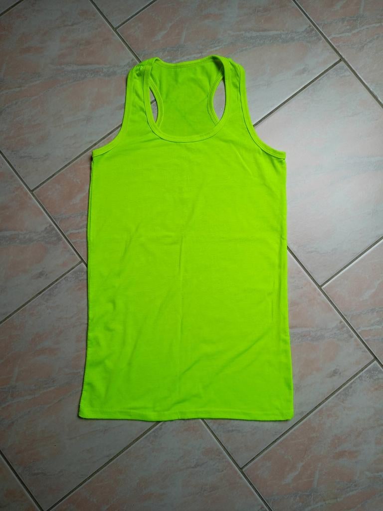 Tanktop, Kleding | Dames, Geel, Zo goed als nieuw, Sans marque, Verzenden