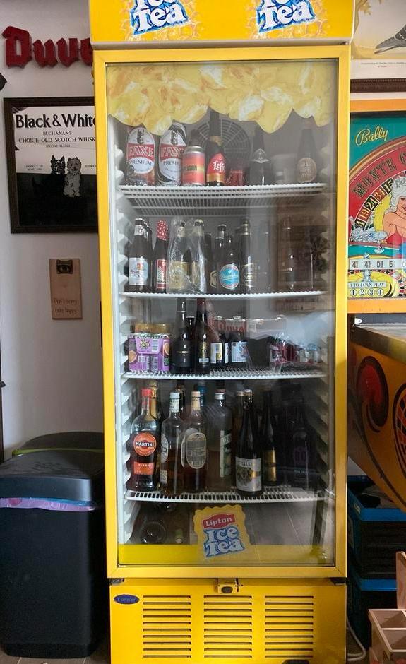 Ice tea koelkast mancave, Ophalen, 200 liter of meer, 60 cm of meer, 160 cm of meer