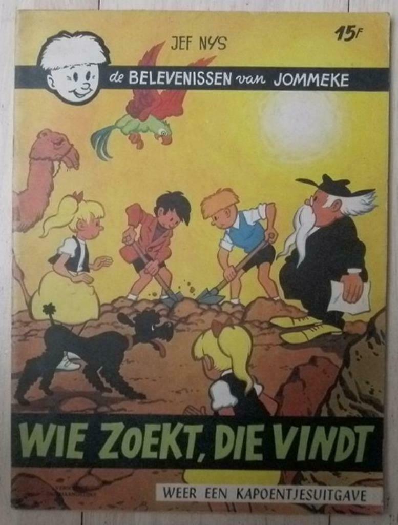 Jommeke - Wie zoekt, die vindt (1964), Enlèvement ou Envoi