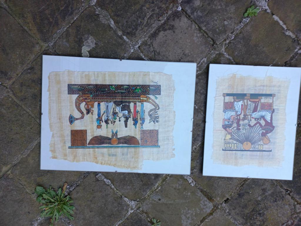 lijsten met papyrus, Ophalen