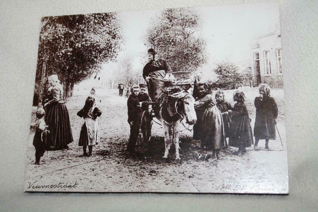 Photo / Veurnestraat De Panne 1890, Enlèvement ou Envoi, Comme neuf