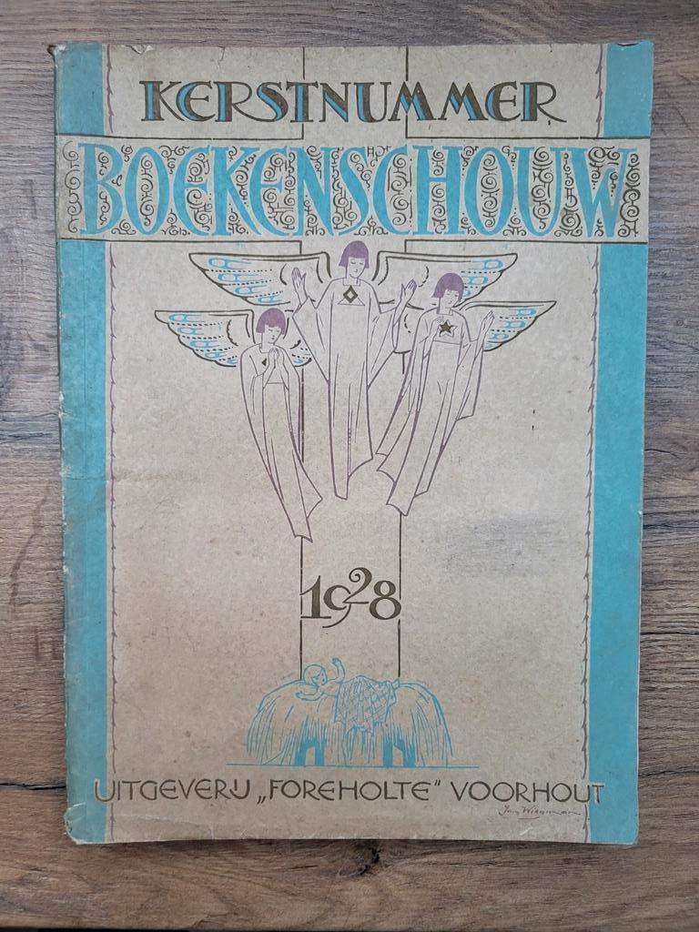 Kerstnummer Boekenschouw 1928, Ophalen of Verzenden, Gelezen
