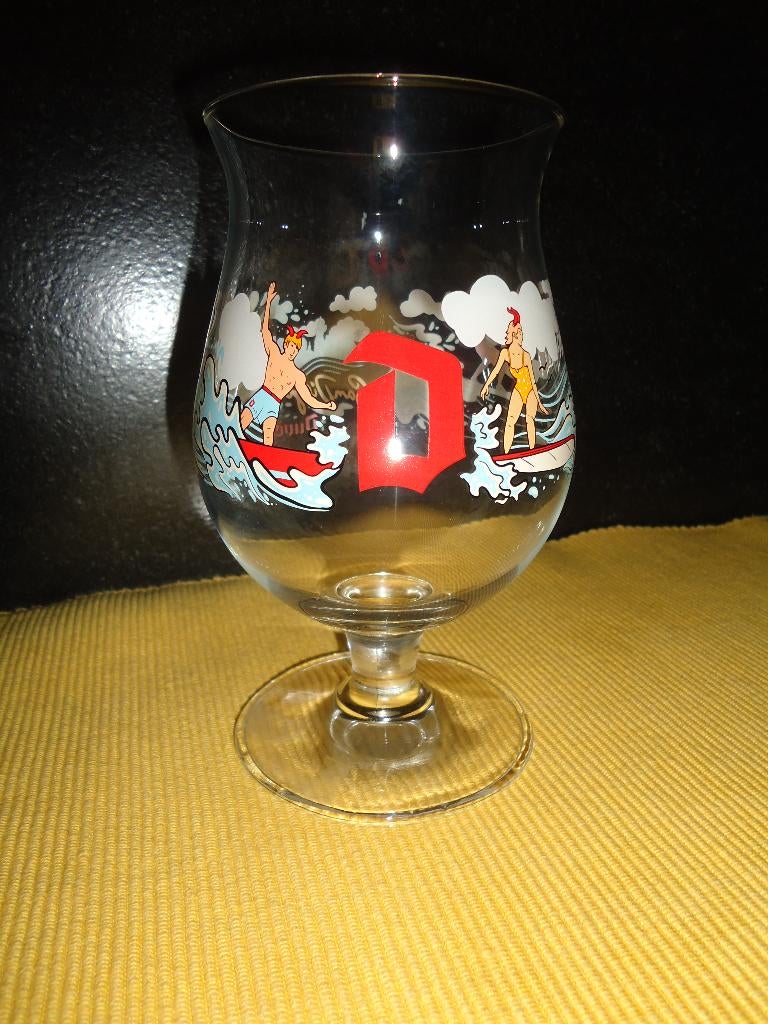 Duvel-Moortgat : San Diego duvelglas USA, Verzamelen, Biermerken, Ophalen of Verzenden, Nieuw, Glas of Glazen, Duvel