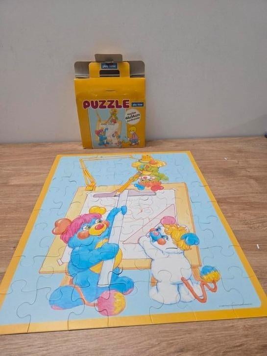 Puzzle Popples 56 pièces King Size de Playtime 1986, Enlèvement ou Envoi, Comme neuf