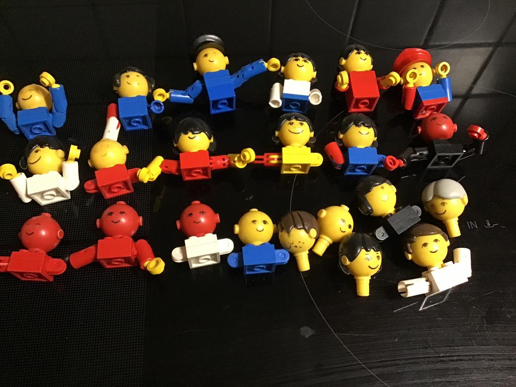 Lego vintage figuren jaren 70, Enlèvement ou Envoi, Utilisé, Lego