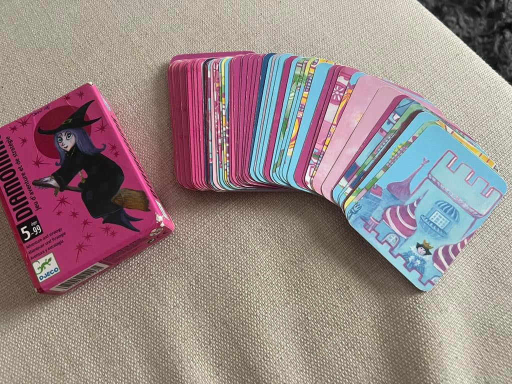Jeu de carte d’aventure Diamoniak Djeco, Enlèvement ou Envoi