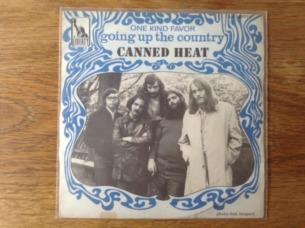 single canned heat, Ophalen of Verzenden, 7 inch, Rock en Metal, Single