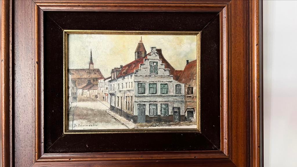 Origineel schilderij Fernand De Scheemaeker, Ophalen