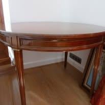 table de salon acajou, 100 à 150 cm, 75 cm ou plus, Rond, Enlèvement