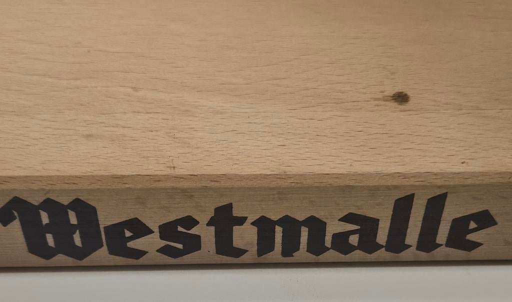 Westmalle trappistenkaasplank
Dit is een origine, Ophalen of Verzenden, Zo goed als nieuw