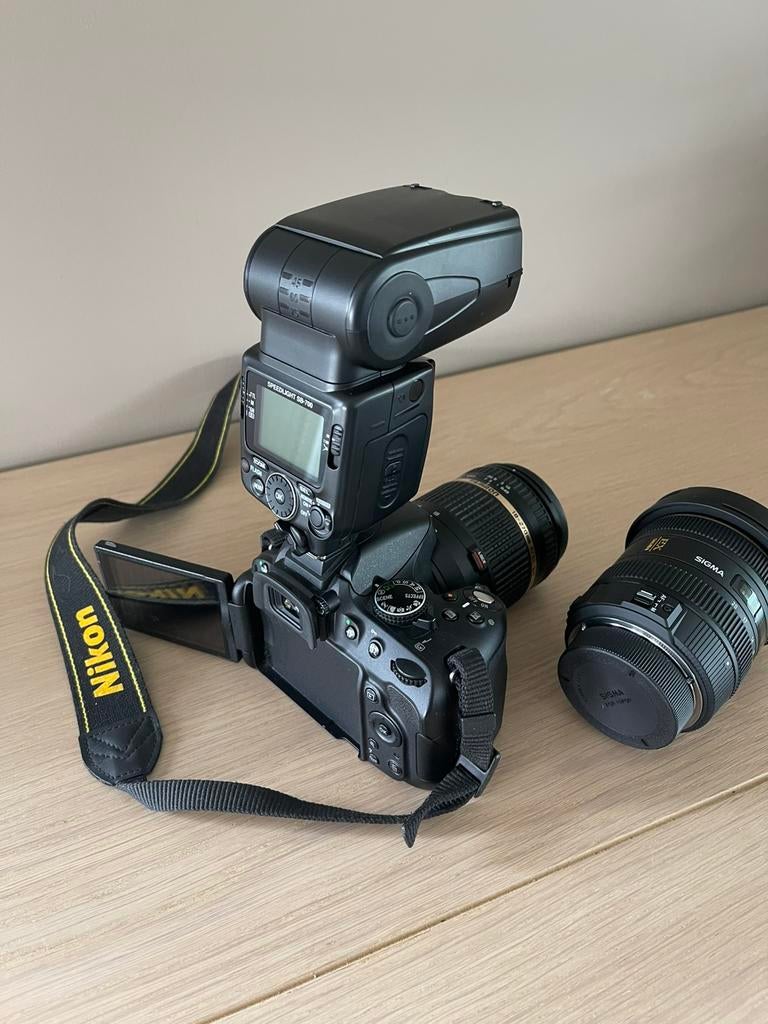 Camera Nikon D 5100 met beweegbaar scherm, Audio, Tv en Foto, Ophalen, Zo goed als nieuw, Spiegelreflex, Nikon