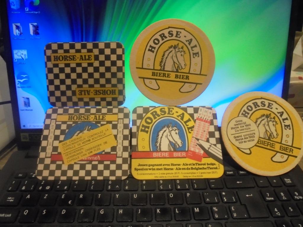 Horse Ale, Ophalen of Verzenden, Zo goed als nieuw, Viltje(s)