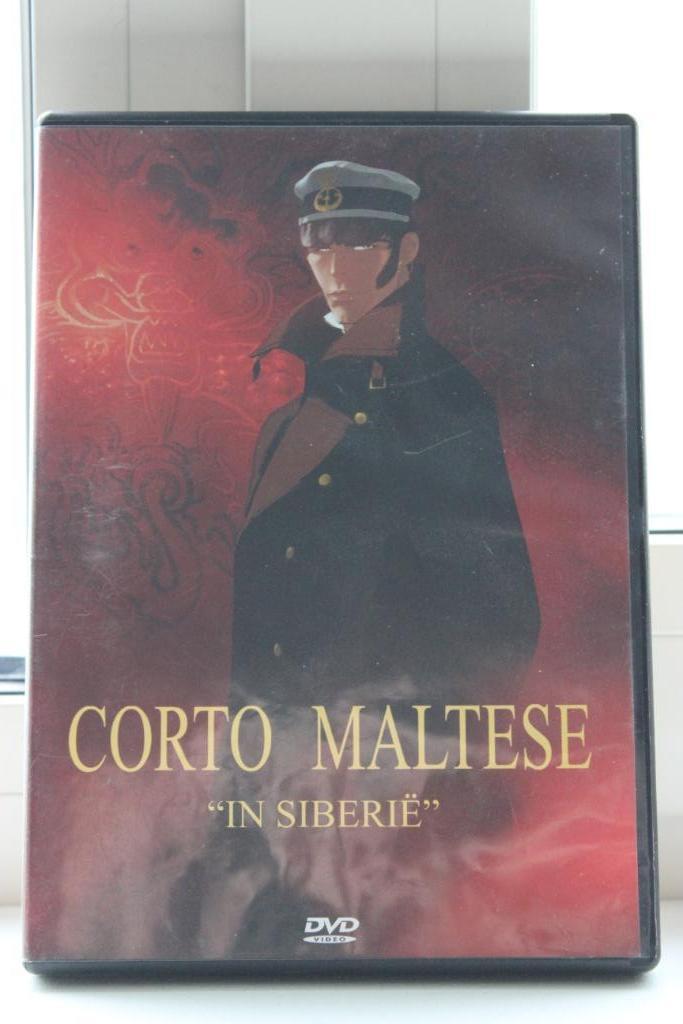 DVD CORTO MALTESE IN SIBERIË, Cd's en Dvd's, Ophalen of Verzenden, Zo goed als nieuw, Europees, Tekenfilm
