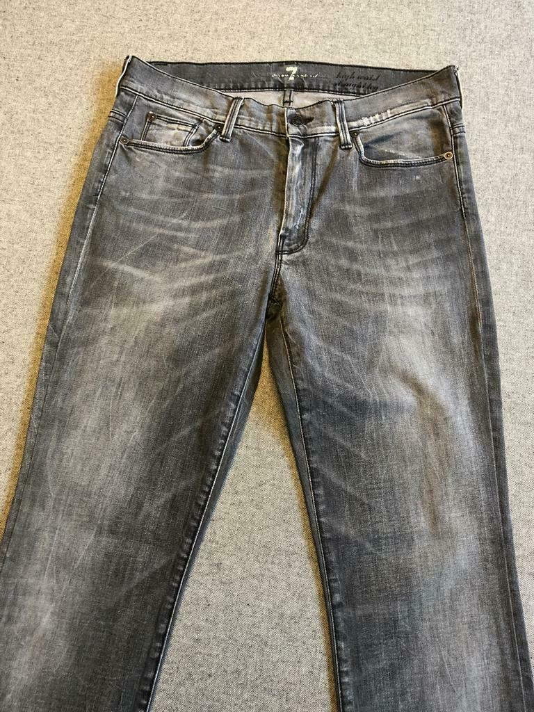 Grijze jeans van 7 for all Mankind, Comme neuf, Gris, W30 - W32 (confection 38/40)
