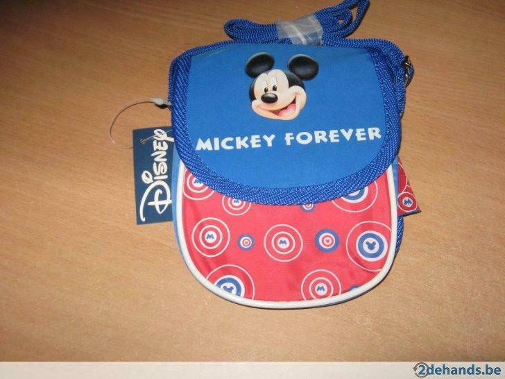 cartable Mickey Mouse bleu/rouge, Envoi, Neuf, Bleu, Porte-documents ou Cartable
