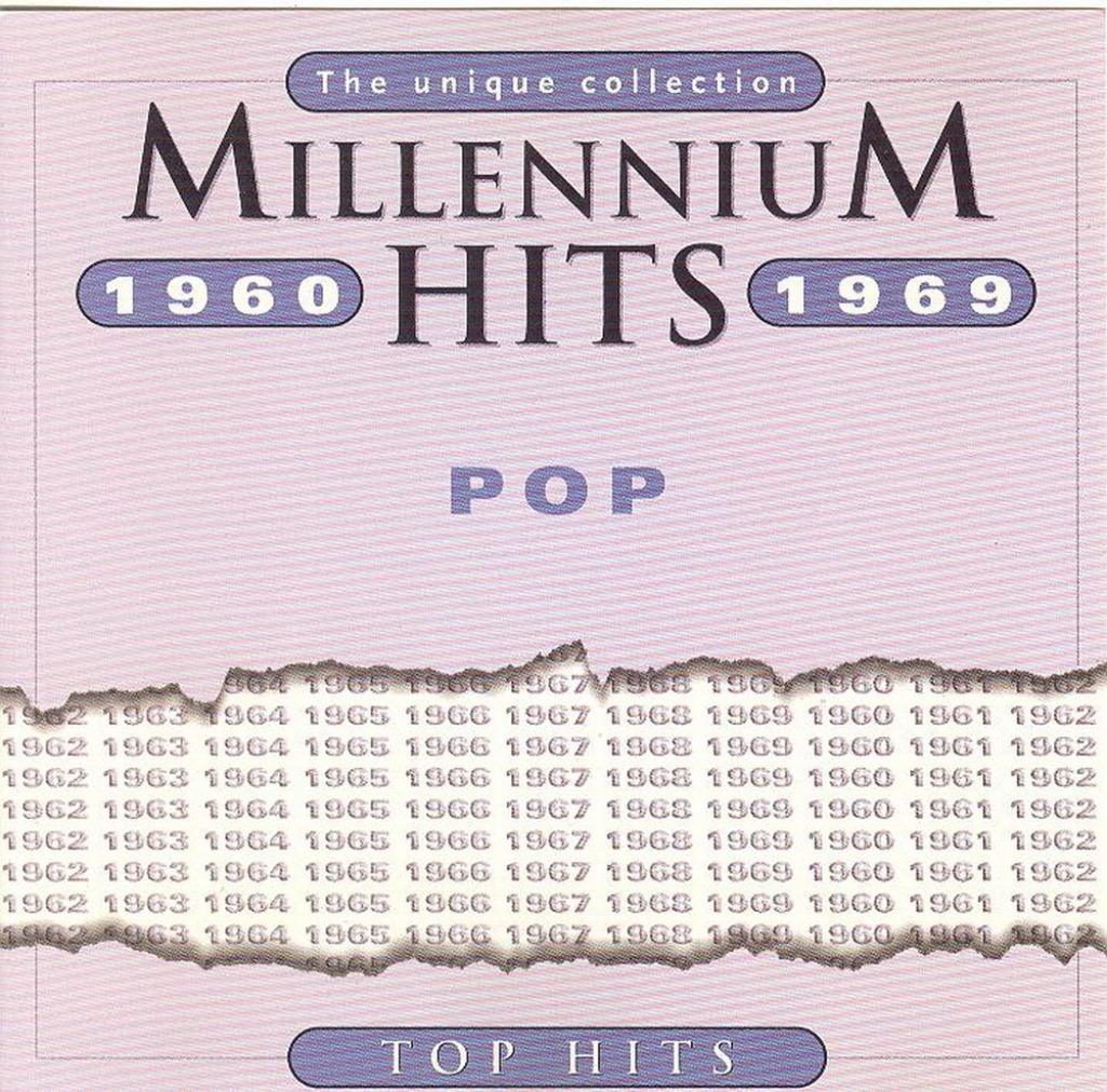 CD * MILLENIUM HITS 1960-1969 - POP, Ophalen of Verzenden, Zo goed als nieuw