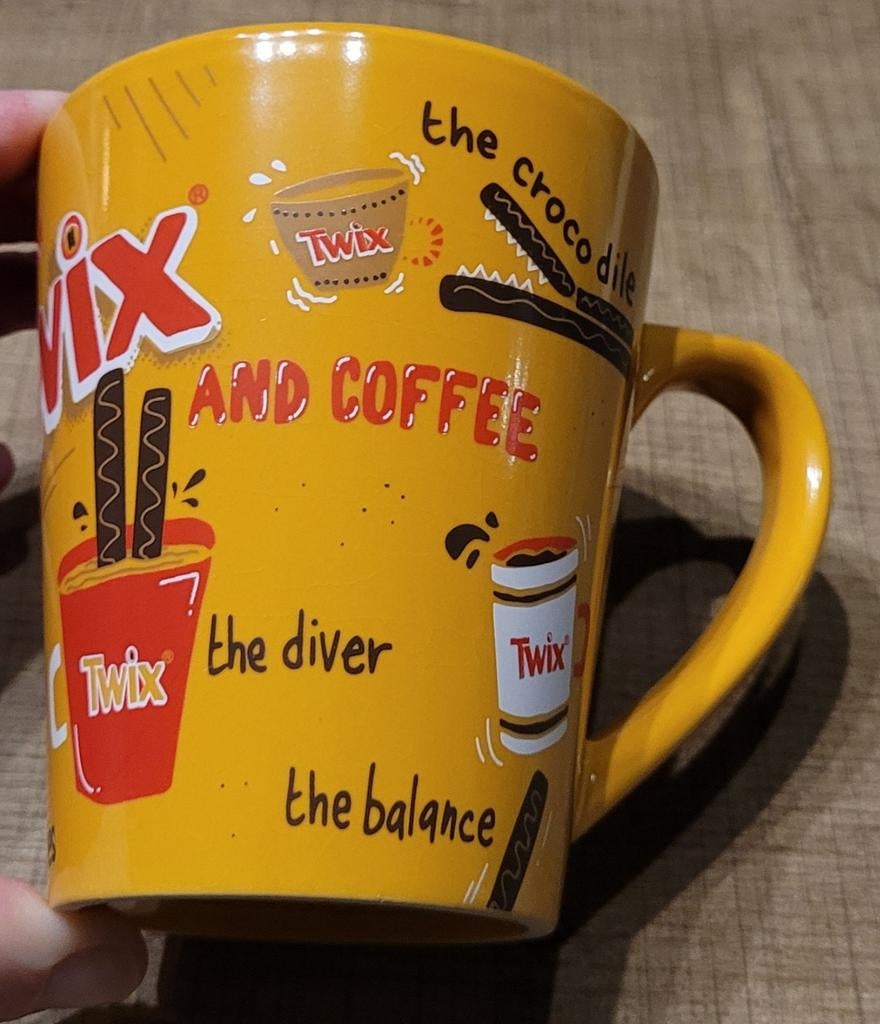 TWIX: drinktas, Enlèvement ou Envoi, Comme neuf, Ustensile