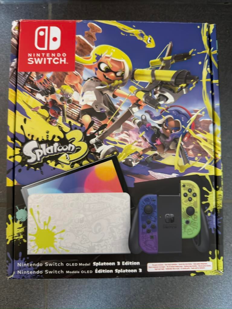 Oled Splatoon switch verzamelaar, Ophalen, Nieuw, Switch OLED