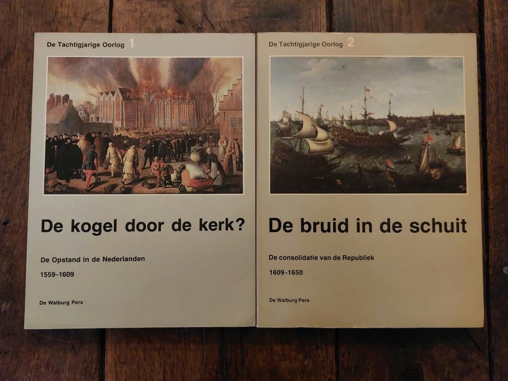 De tachtigjarige oorlog 1 en 2, Boeken, Ophalen of Verzenden, Zo goed als nieuw