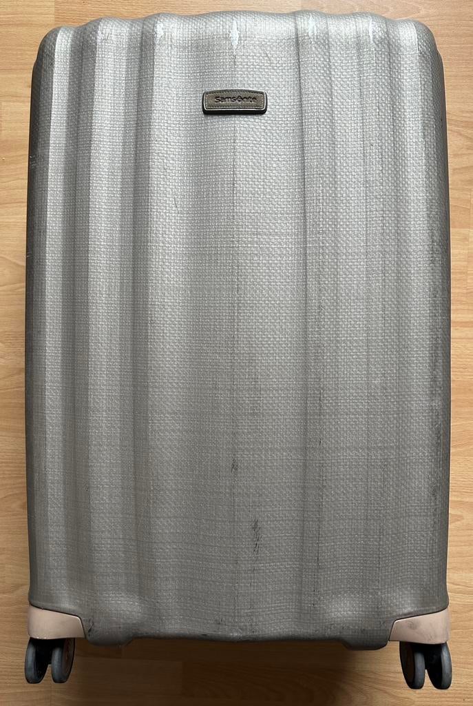 Valise cabine Rigide SAMSONITE Lite Spinner (4 roues) 82cm, Bijoux, Sacs & Beauté, Valises, Utilisé, Enlèvement