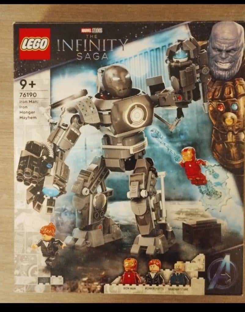 Lego Infinity Saga 76190 Iron Man, Ophalen of Verzenden, Zo goed als nieuw, Lego