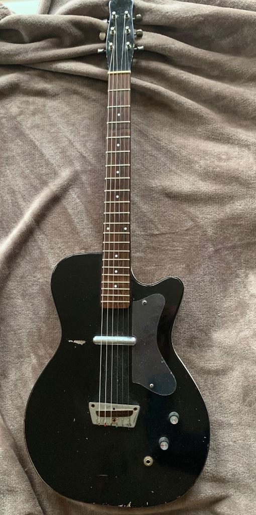 danelectro silvertone U1 single pickup ca. 1956, Muziek en Instrumenten, Ophalen, Gebruikt