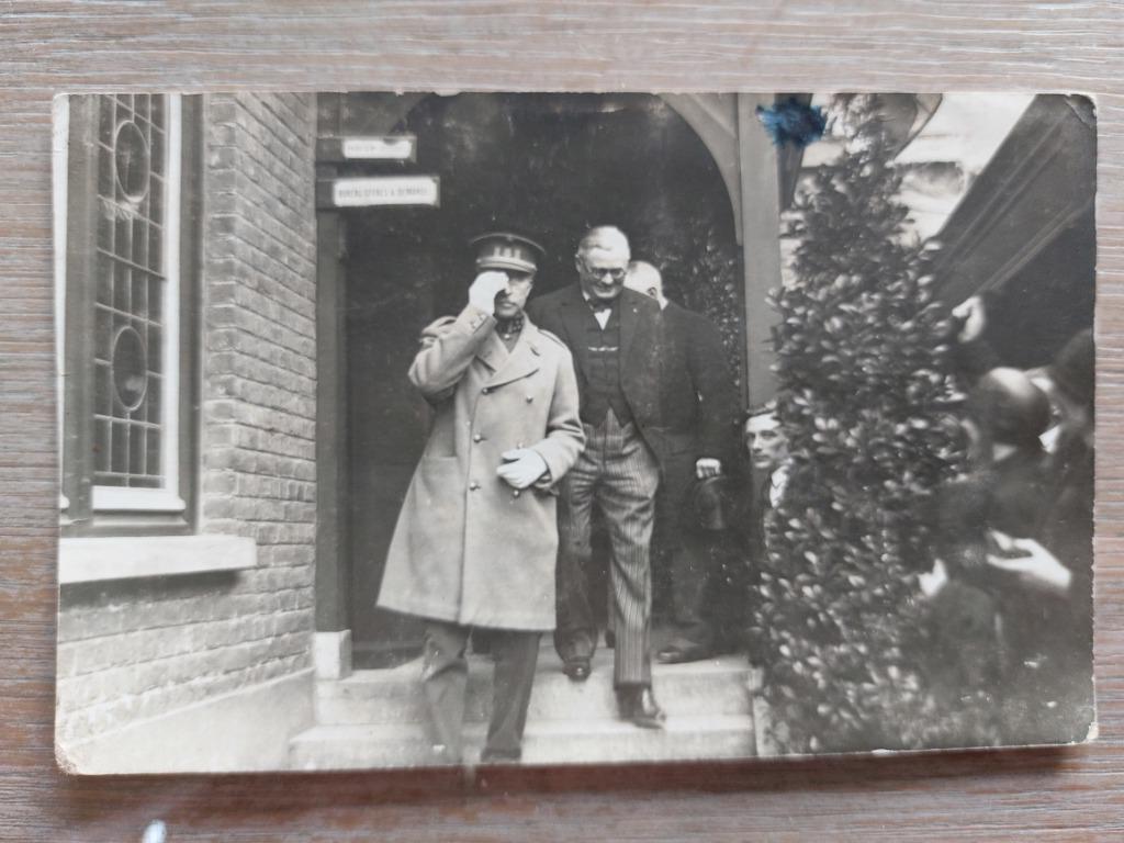 fotokaart Koning Albert I, Verzenden