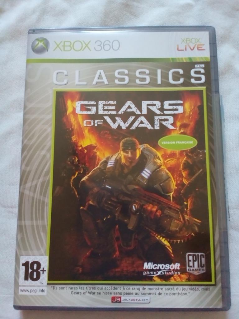Gears of War, Consoles de jeu & Jeux vidéo, Enlèvement ou Envoi, Comme neuf, Aventure et Action, À partir de 18 ans