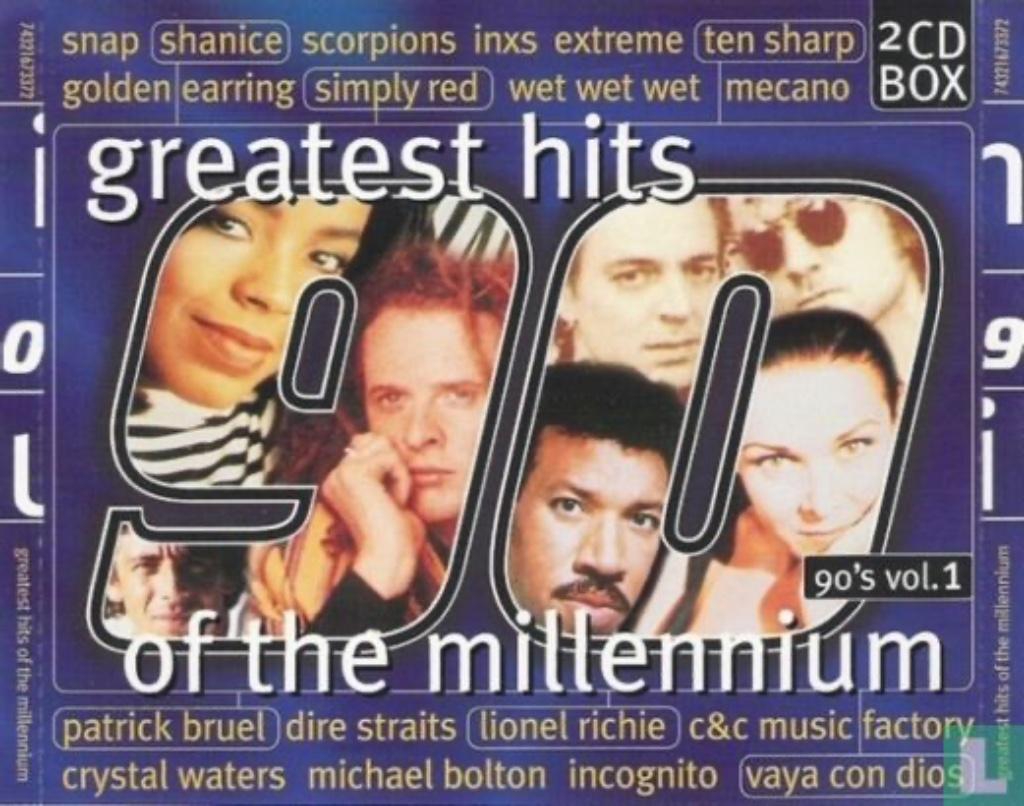 Greatest Hits of the Millennium 90's Vol.1 (2 CD), Ophalen of Verzenden, Zo goed als nieuw