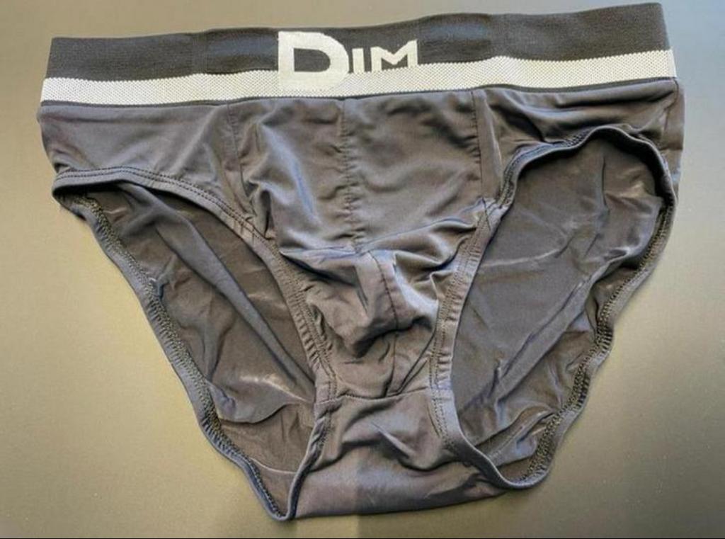 Dim Microfiber Slip maat M, Verzenden, Grijs, DIM, Slip