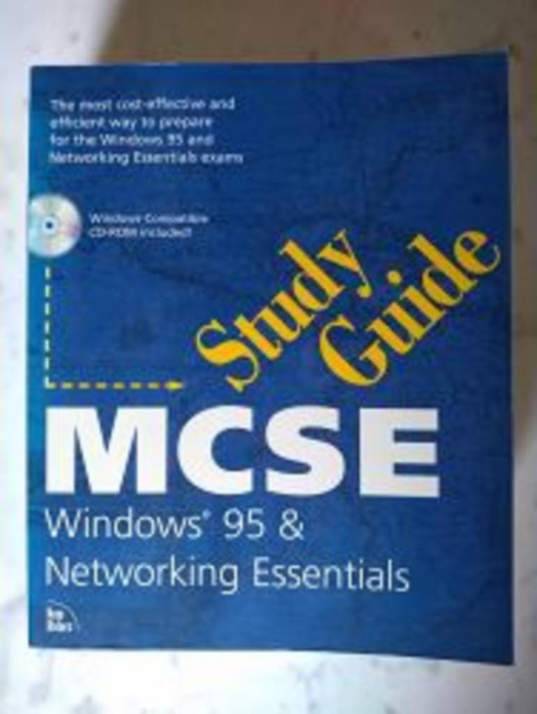 MCSE StudyGuide Windows95 & Networking Essentials 1562055682, Livres, Informatique & Ordinateur, Système d'exploitation, Enlèvement ou Envoi